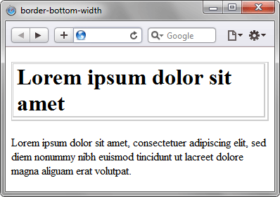 border-bottom-width