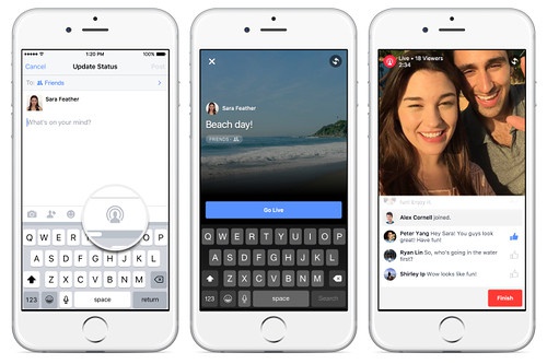 Facebook открыл доступ к функции «Live» для всех пользователей - «Интернет»