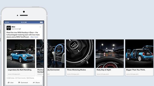 Facebook запускает мобильную версию рекламной карусели - «Интернет»