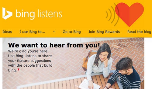 Поисковая система Bing заинтересована в идеях пользователей - «Интернет»