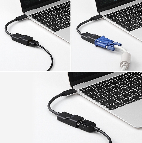 Sanwa выпустила переходники с USB Type-C на HDMI, DisplayPort и D-Sub - «Новости сети»