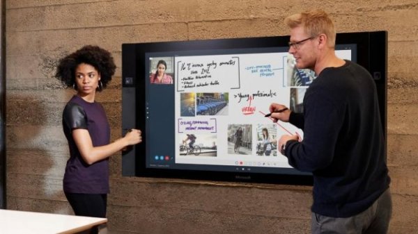 Долгожданный гигантский планшет Microsoft Surface Hub поступил в продажу - «Новости сети»