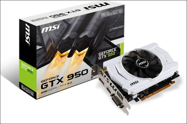 Дуэт видеокарт MSI GeForce GTX 950 с заводским разгоном - «Новости сети»