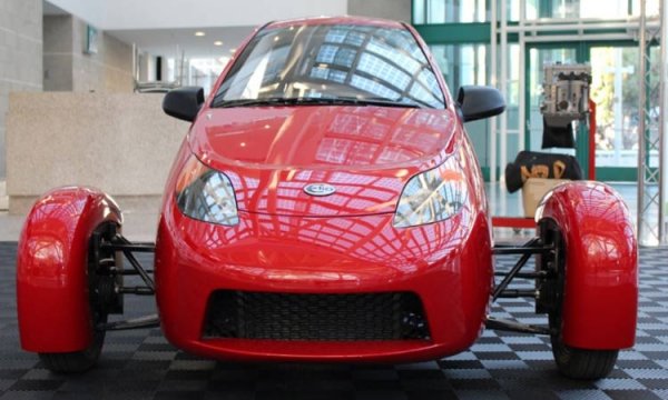 Elio Motors готовится к серийному выпуску экономичных трёхколёсных автомобилей - «Новости сети»