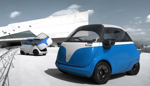 Microlino: электрический микромобиль в стиле BMW Isetta - «Новости сети»