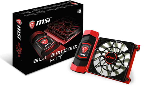 MSI выпустила мостики SLI с активным охлаждением - «Новости сети»