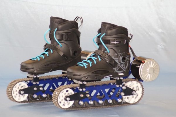 Off-Road Rollerblades: гусеничные роликовые коньки с электроприводом - «Новости сети»