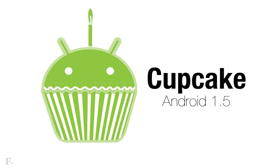 Фото: Платформа Андроид 1.5 "Cupcake". 