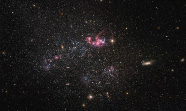 Фото дня: «дезорганизованная» карликовая галактика - «Новости сети»