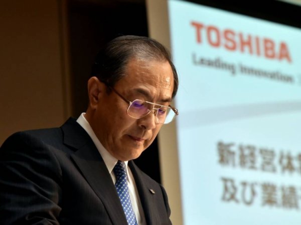 Глава Toshiba готовится к отставке - «Новости сети»