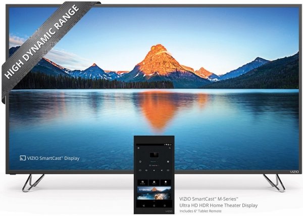 Vizio SmartCast M-Series: премиум-дисплеи с 4K, HDR и 6" Android-пультом - «Новости сети»