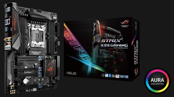 ASUS ROG Strix X99 Gaming: плата с подсветкой для мощных игровых ПК - «Новости сети»