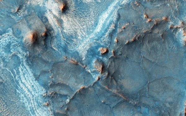 Фото дня: завораживающая область Nili Fossae на Марсе - «Новости сети»