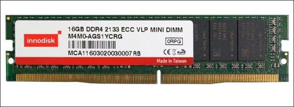 Модули Innodisk DDR4 Mini DIMM рассчитаны на сетевое оборудование - «Новости сети»
