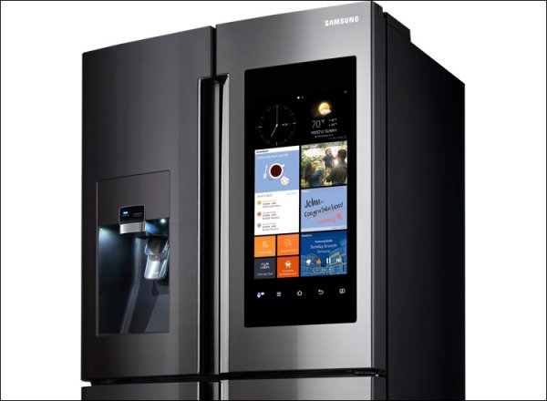Смарт-холодильник Samsung Family Hub с 21,5" дисплеем поступил в продажу - «Новости сети»