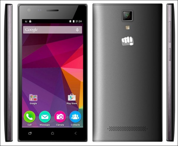 Смартфон Micromax Canvas XP 4G с 3 Гбайт ОЗУ обойдётся в $110 - «Новости сети»