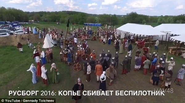 Видео дня: сбитый копьём дрон вдохновил организаторов фестиваля «Русборг» на новый конкурс - «Новости сети»