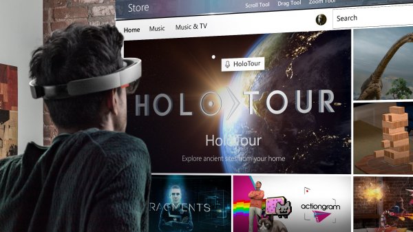 HoloLens получает очередное обновление с поддержкой новых голосовых команд - «Windows»