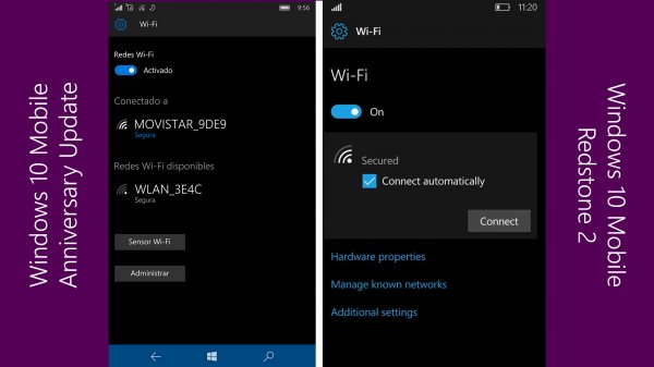 Microsoft переработает интерфейс настроек Wi-Fi в Windows 10 Mobile Redstone 2 - «Windows»