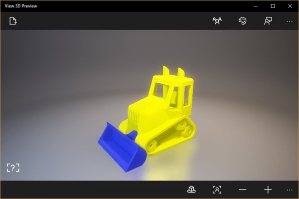 Microsoft выпустила приложение View 3D Preview для просмотра 3D-моделей на ПК и смартфонах - «Windows»