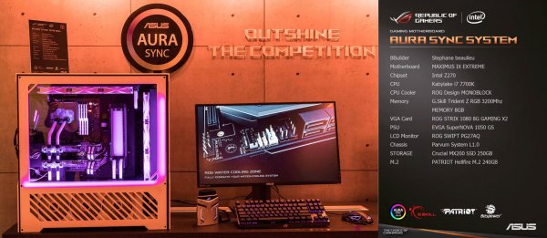 ASUS продемонстрировала новые десктопы ROG и избранные моддинг-проекты - «Новости сети»