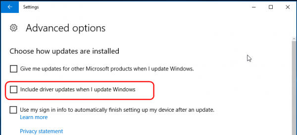 Как в Windows 10 Creators Updаte можно будет исключить драйвера из обновлений - «Windows» Как в Windows 10 Creators Updаte можно будет исключить драйвера из обновлений - «Windows»