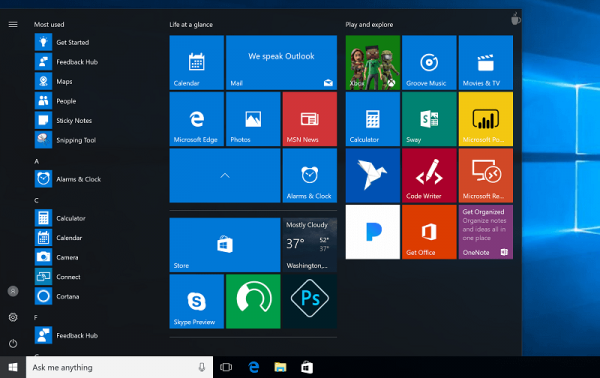 [Обновлено] Папки в «Пуске», пауза для обновлений и другие изменения в Windows 10 Build 14997 - «Windows»