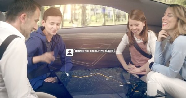 Салон автомобиля будущего в представлении Panasonic - «Новости сети»