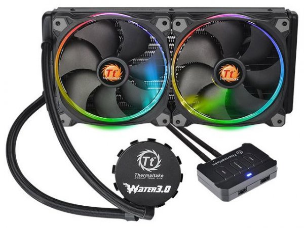 Thermaltake представила модели СЖО Water 3.0 со 140- и 280-мм радиаторами - «Новости сети»