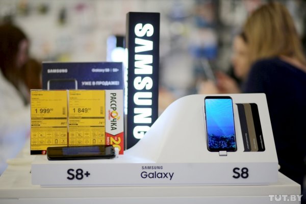 В два раза популярнее предшественников: в Беларуси стартовали продажи Samsung Galaxy S8 - «Интернет и связь»