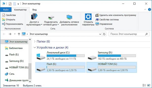 Windows 10 v1703 поддерживает работу с многораздельными USB-флешками - «Windows» Windows 10 v1703 поддерживает работу с многораздельными USB-флешками - «Windows»