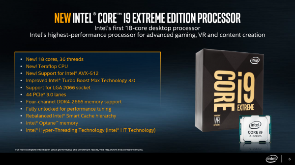 18-ядерный Core i9-7980XE выйдет не ранее конца года - «Новости сети»