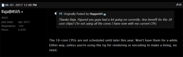 18-ядерный Core i9-7980XE выйдет не ранее конца года - «Новости сети»