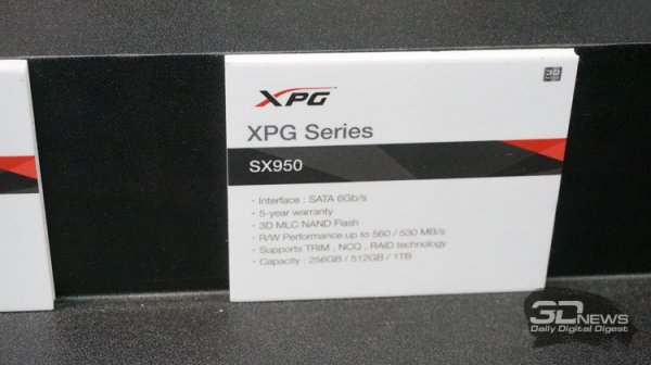 Computex 2017: твердотельные накопители и модули памяти ADATA - «Новости сети»