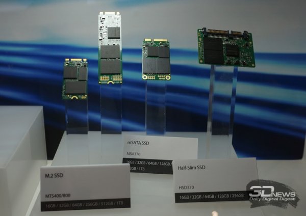 Computex 2017: твердотельные накопители Transcend на любой вкус - «Новости сети»