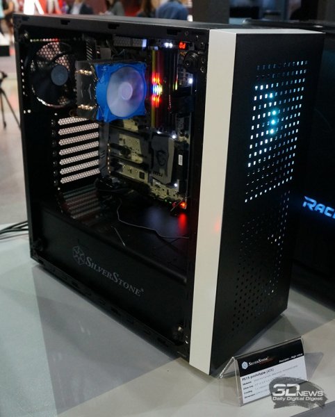 Computex 2017: вместительные корпуса на стенде SilverStone - «Новости сети»