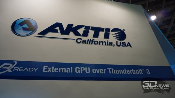 Computex 2017: внешние Thunderbolt-устройства в экспозиции Akitio - «Новости сети»