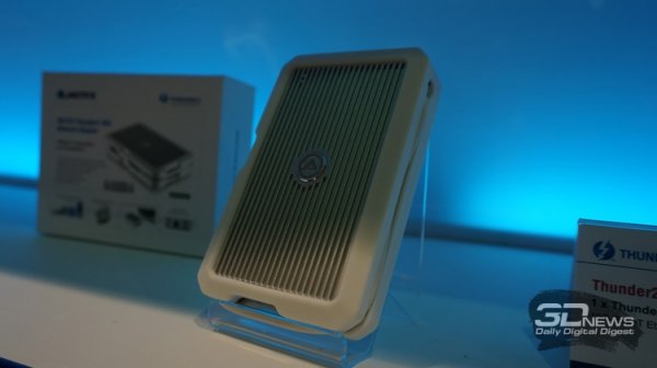 Computex 2017: внешние Thunderbolt-устройства в экспозиции Akitio - «Новости сети»