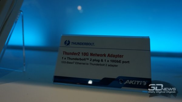 Computex 2017: внешние Thunderbolt-устройства в экспозиции Akitio - «Новости сети»