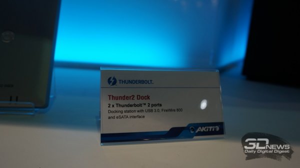 Computex 2017: внешние Thunderbolt-устройства в экспозиции Akitio - «Новости сети»