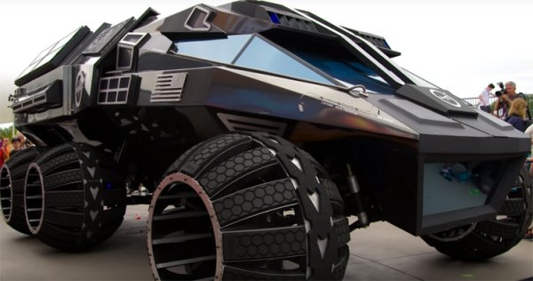 Фото дня: концептуальный внедорожник NASA для покорения Марса - «Новости сети»