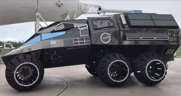 Фото дня: концептуальный внедорожник NASA для покорения Марса - «Новости сети»