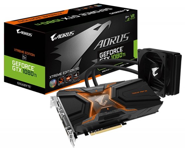 Gigabyte Aorus GeForce GTX 1080 Ti Waterforce Xtreme Edition 11G: когда всё включено - «Новости сети»