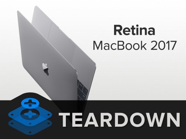 iFixit: ноутбук Retina MacBook 2017 ремонту не подлежит - «Новости сети»