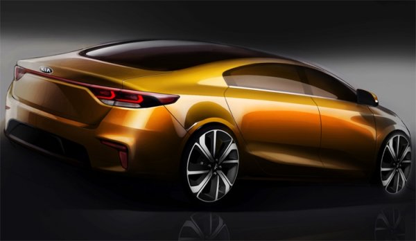 KIA раскрыла дизайн новой модели Rio для российского рынка - «Новости сети»