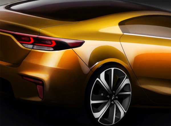 KIA раскрыла дизайн новой модели Rio для российского рынка - «Новости сети»