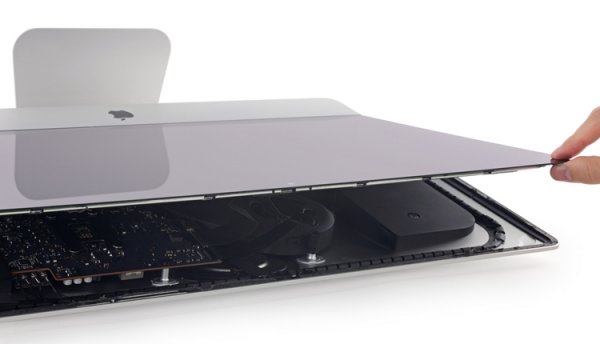 Новый iMac с экраном 21,5" разобран «на винтики»: ремонтопригодность хромает - «Новости сети»