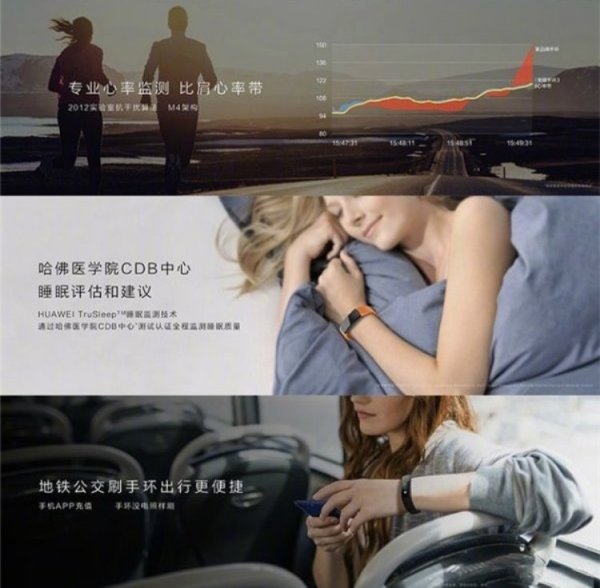 Смарт-браслет Honor Band 3 получил NFC-чип и продвинутую программную начинку - «Новости сети»