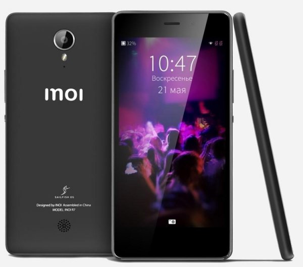 Смартфон Inoi R7 на базе Sailfish Mobile OS RUS поступил в продажу - «Новости сети»
