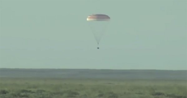 Сокращённый экипаж МКС вернулся на Землю - «Новости сети»